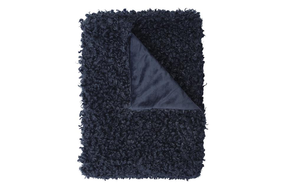 Puppy 181 denim - throw